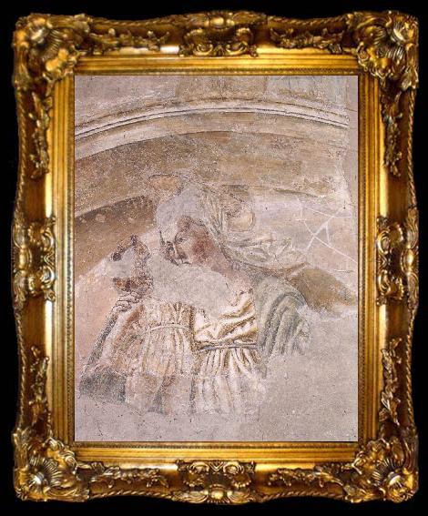 framed  Andrea del Castagno Madonna and Child fff, ta009-2